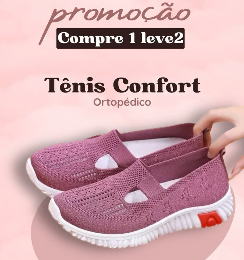 Tênis Confort Ortopédico - Compre 1 Leve 2