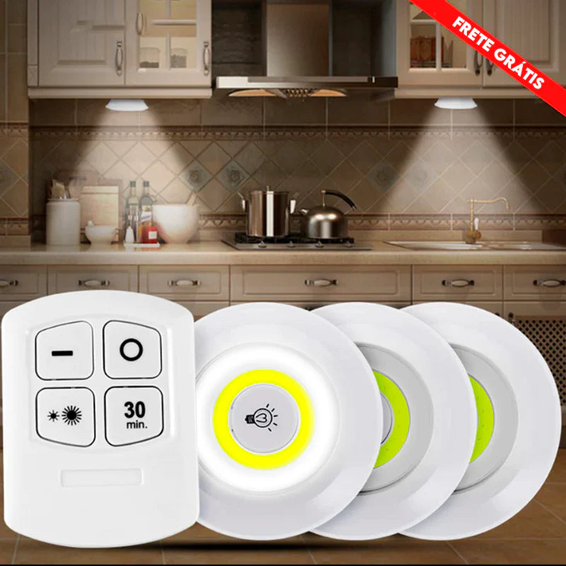 Luz Led Inteligente com Controle Remoto - Compre 1 LEVE 3