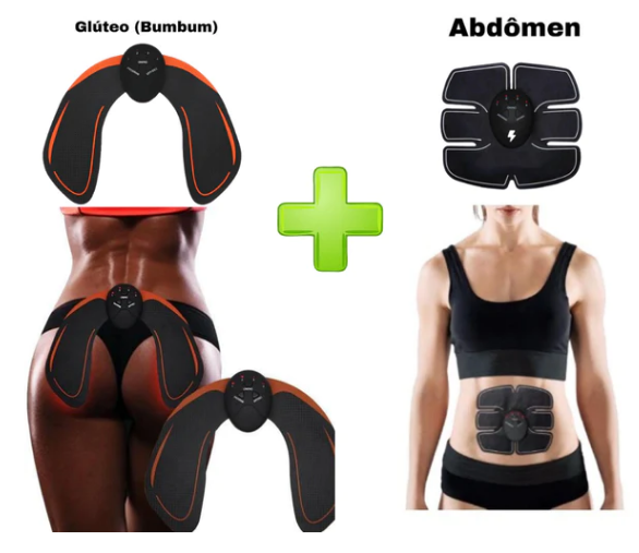 Estimulador Muscular - Tonificador de glúteos para o bumbum perfeito