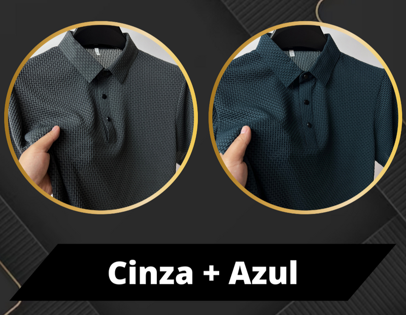 Compre 1 e Leve 2 - Camisas Polo Premium | Elegância em Dobro