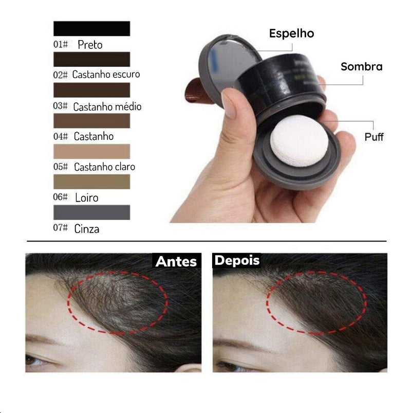 Tinta de Cabelo em Pó