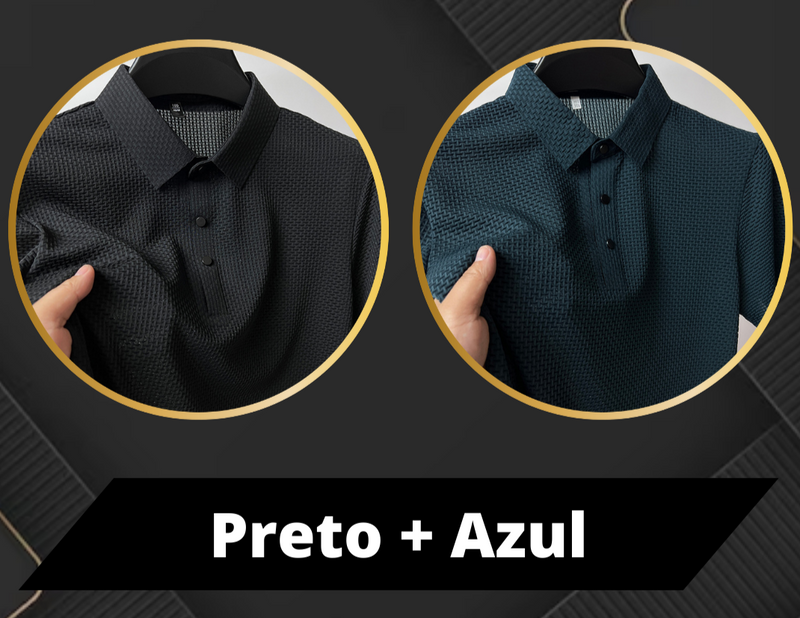 Compre 1 e Leve 2 - Camisas Polo Premium | Elegância em Dobro