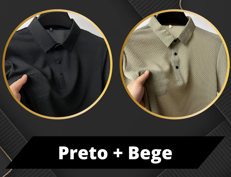 Compre 1 e Leve 2 - Camisas Polo Premium | Elegância em Dobro