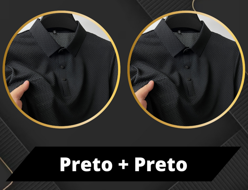 Compre 1 e Leve 2 - Camisas Polo Premium | Elegância em Dobro